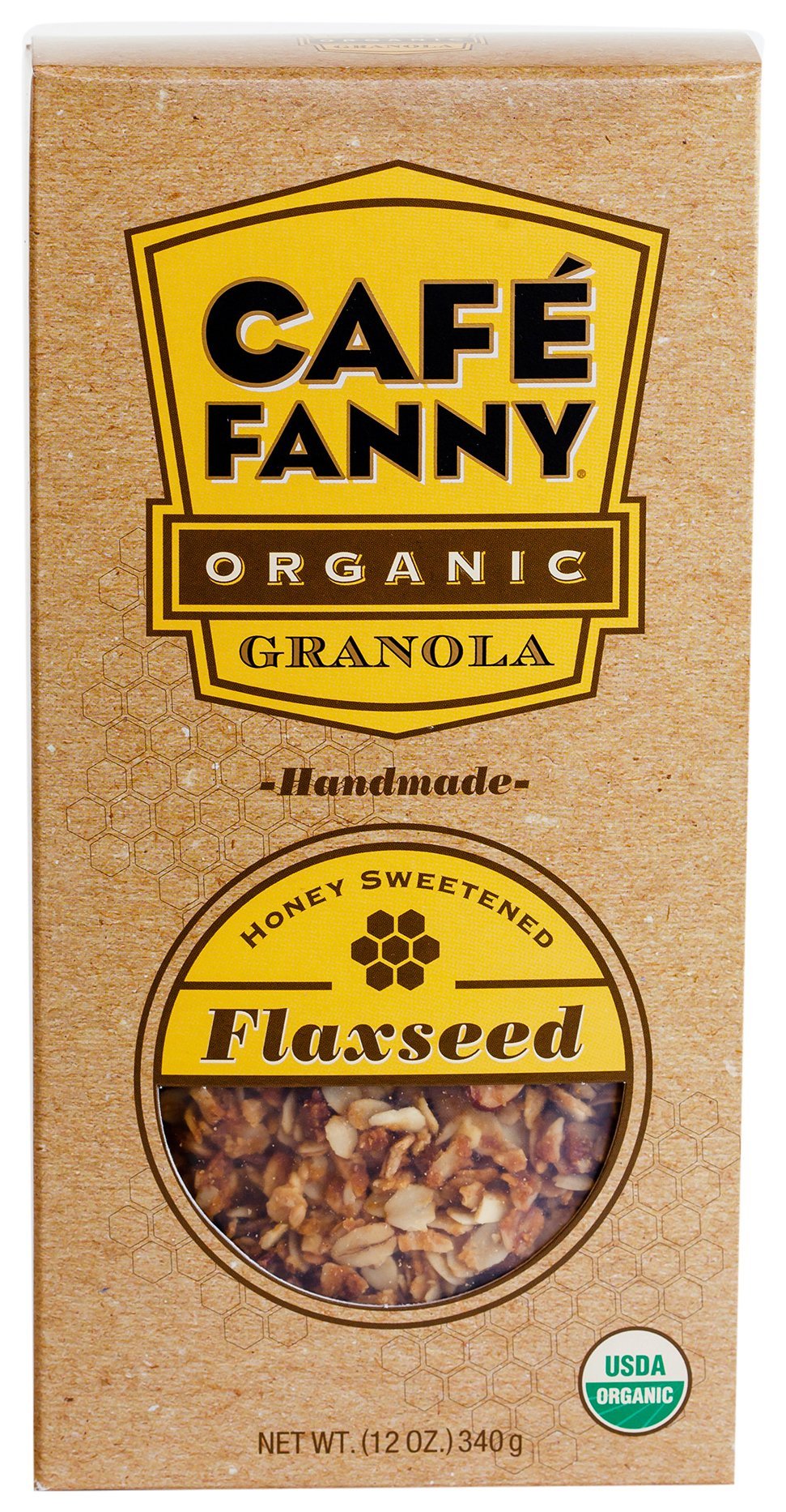 Cafe Fanny Granola Organic Granola Flaxseed
