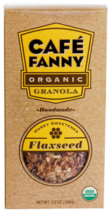 Cafe Fanny Granola Organic Granola Flaxseed