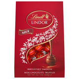 Lindt LINDOR Milk Chocolate Candy Truffles, 12.7 oz. Bag