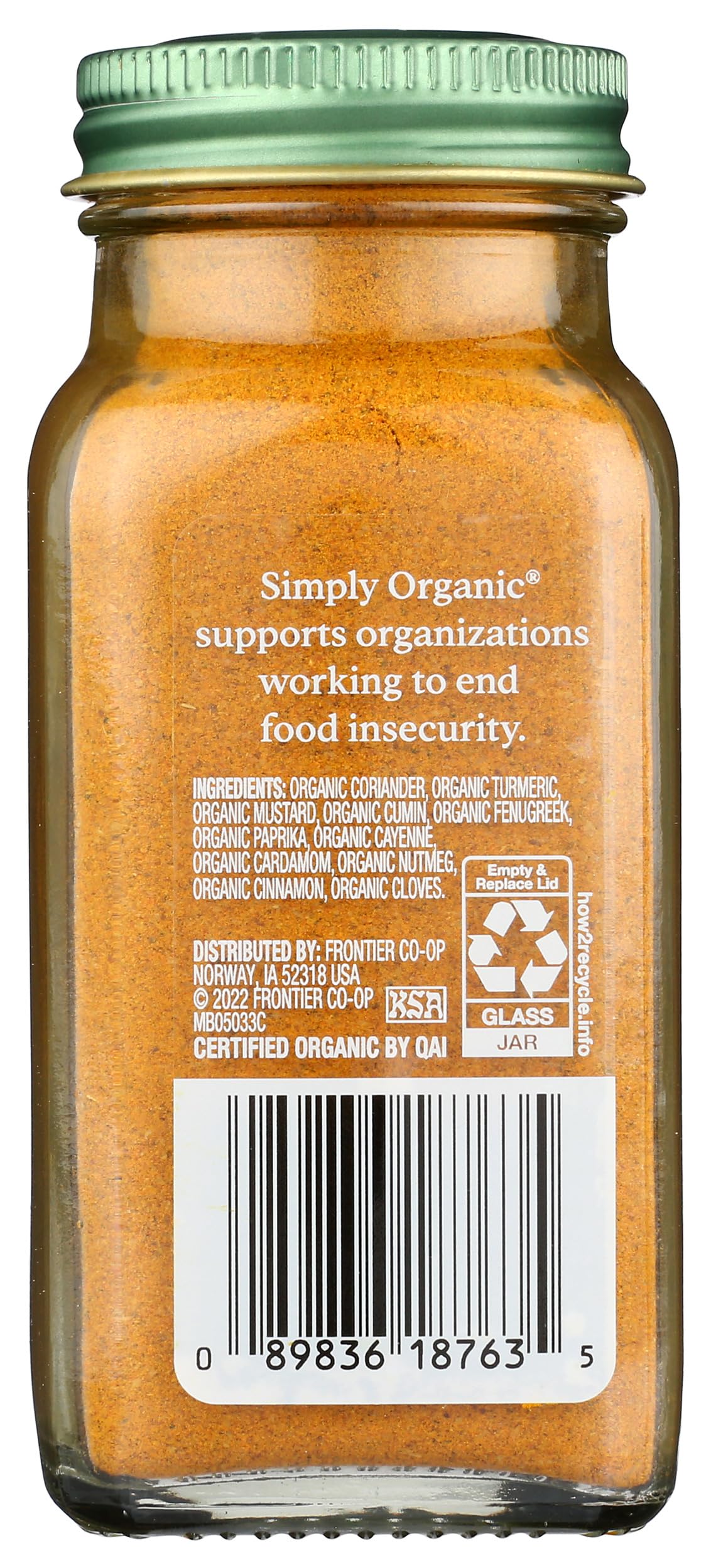 Simply Organic Curry Powder, 3 Oz