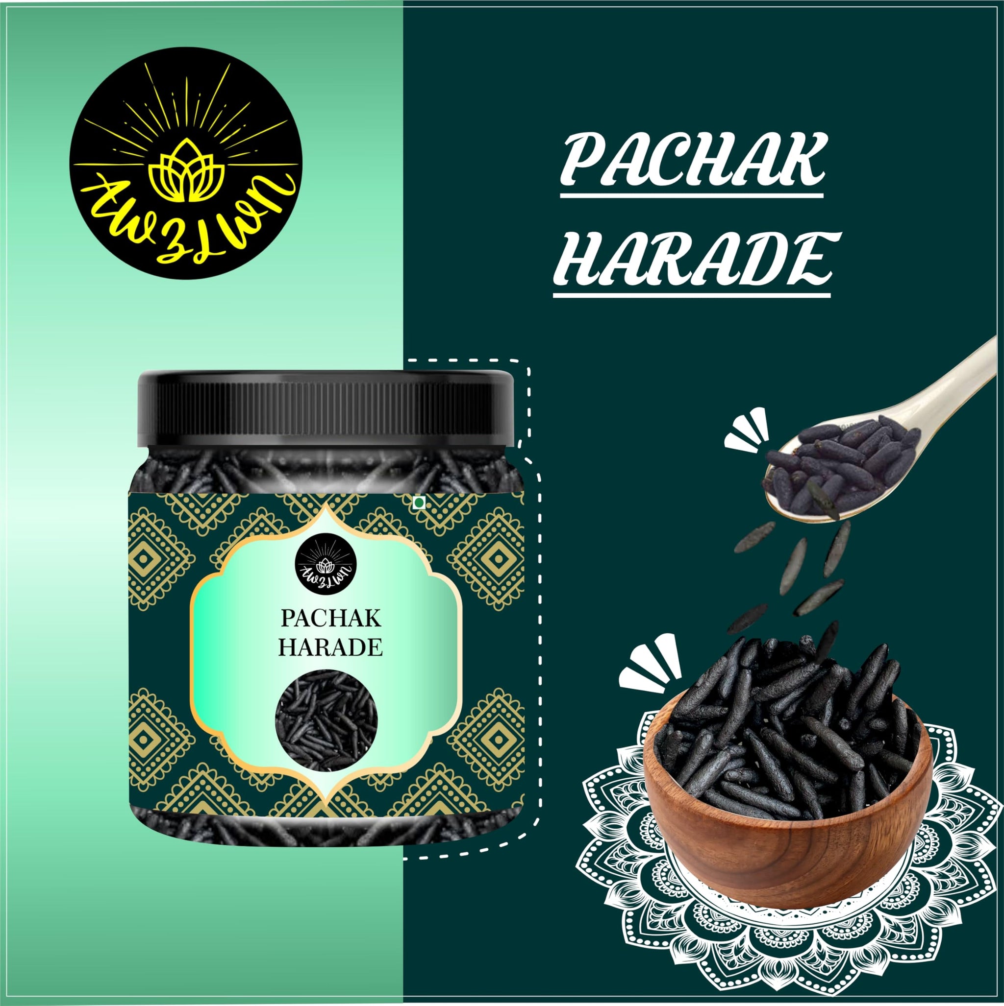 AWZLWN Natural Pachak Harade 3.52 OZ (100 GM) | Set oF 1 | AWZLWN