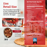 Ladera Cocoa Almond Granola - Low Sugar Chocolate Breakfast Cereal, Gluten Free & Vegan, Honest Ingredients, 11 OZ