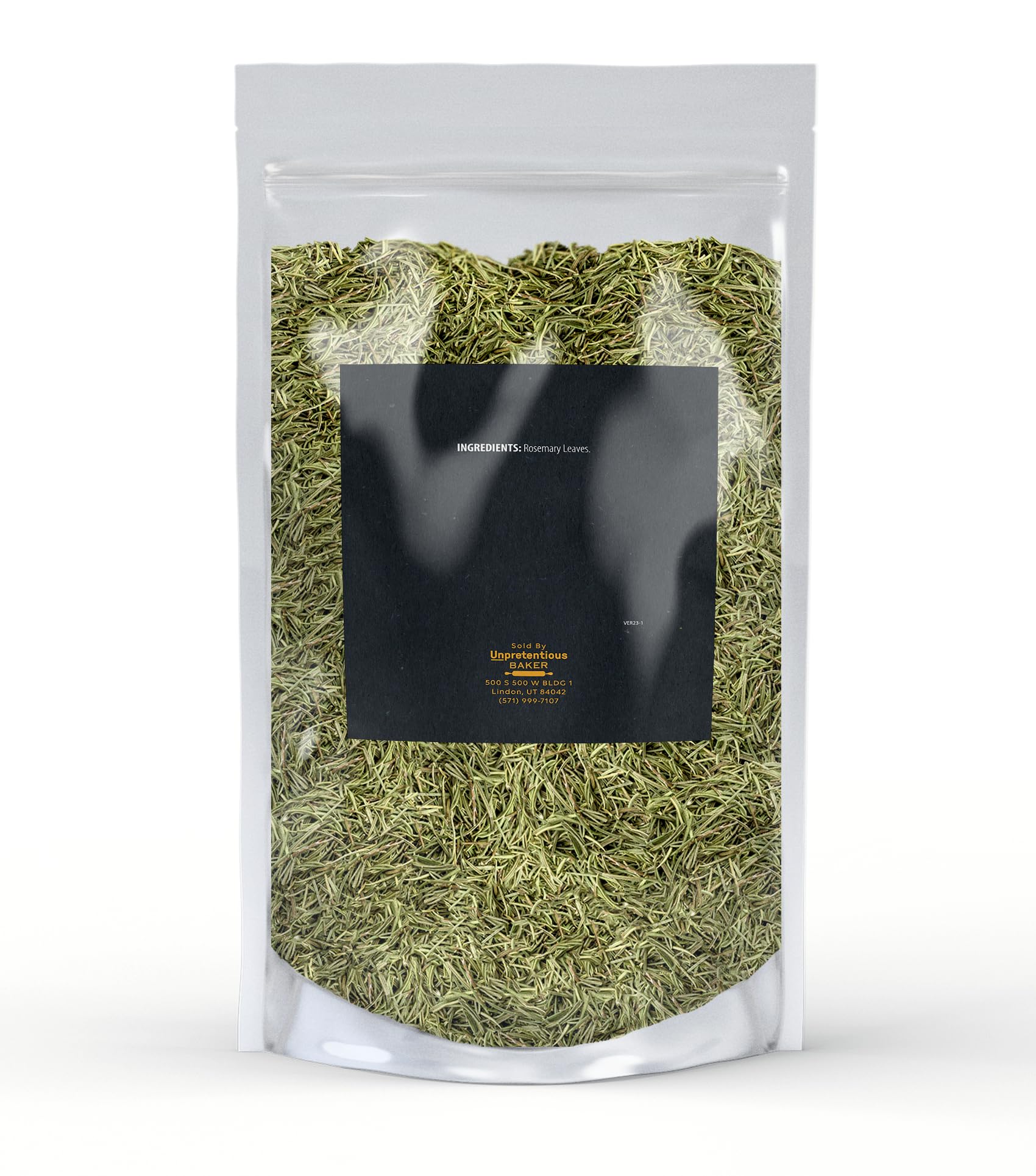 Unpretentious Rosemary Leaves (5 lb), Cut & Sifted, Cooking Herb, Non-GMO