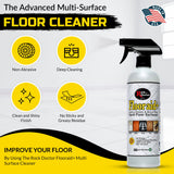 Flooraid+ Hard Floor Cleaner, Multi-Surface Formula for Tile, Stone, Laminate, and Granite, 24 oz, Cleaning 1 Pk
