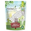 Food to Live Organic Potato Starch, 2 Pounds - Unmodified Powder, Non-GMO, Pure Flour, Kosher, Vegan, Bulk, Great for Cooking, Baking, and Thickening