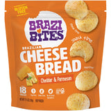 Brazi Bites Cheddar & Parmesan Brazilian Cheese Bread, 11.5 OZ