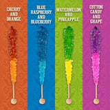 Boone's Mill Rocksicles - 36 Extra Large Rock Candy Sticks - Assorted Double Flavors