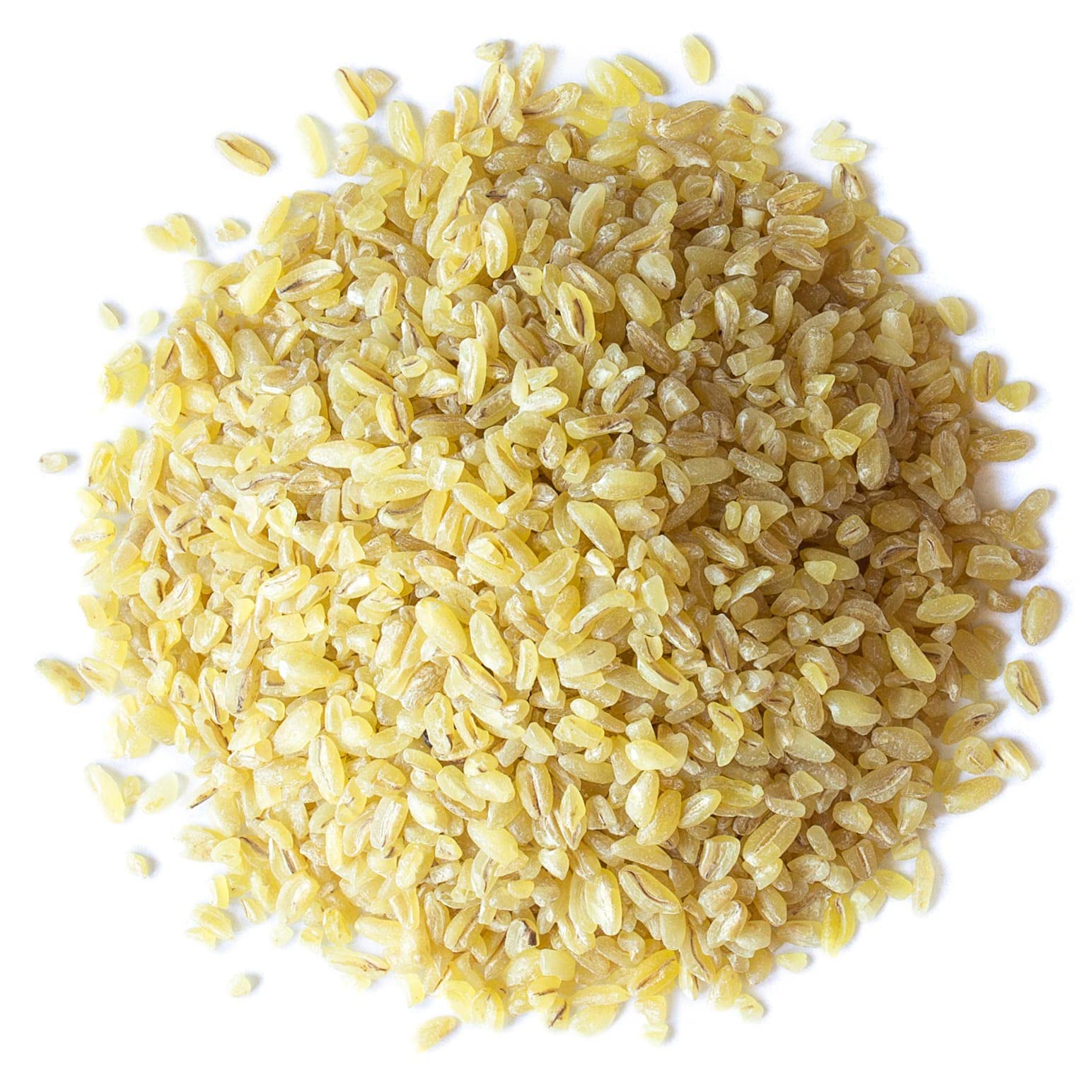 Organic Bulgur Wheat, 8 Ounces - Non-GMO Whole Grain, Parboiled Groats, Kosher Borghul Berries, Bulk Seeds, Coarse, High in Dietary Fiber, Manganese, Magnesium, and Copper.