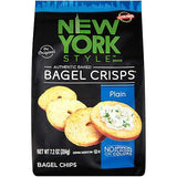 New York Style Bagel Crisps, Plain, 7.2 Ounce