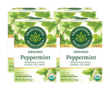 Traditional Medicinals Organic Peppermint Herbal Tea, Alleviates Digestive Discomfort, (Pack of 4) - 64 Tea Bags Total