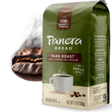 Panera Dark Roast Ground Coffee, - Bold Breakfast Brew with Dark Chocolate Finish - 100% Arabica Beans, Sustainably Sourced - Kosher, Dairy-Free