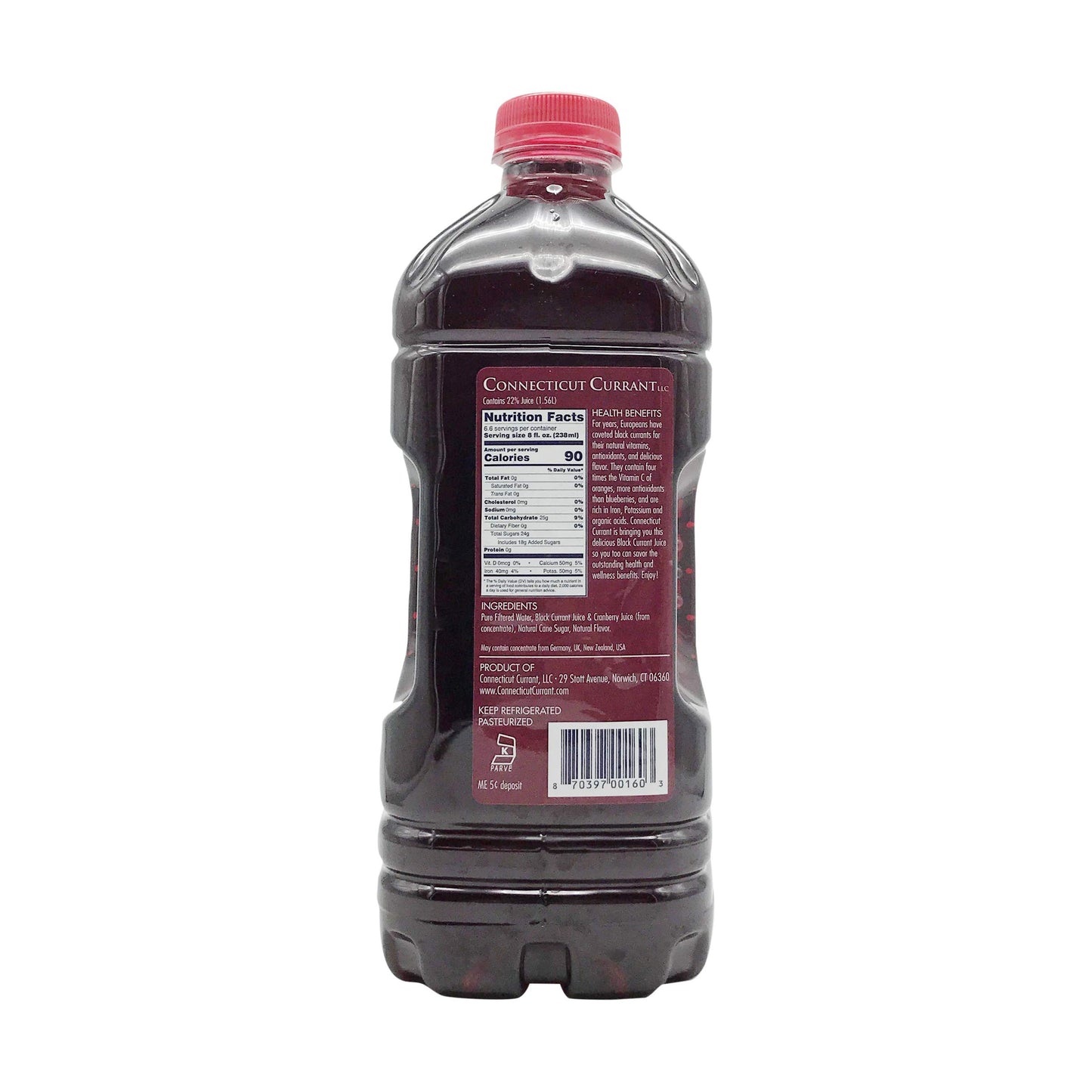 Maple Lane Farms, J Black Currant Cranberry Conventional, 53 Fl Oz