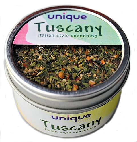 Tuscany Spicy Italian Inspired Bread Dipping Seasoning 1.5 oz Tin Can
