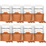 Virginia Diner XL Butter Toasted Virginia Peanuts - 8 Pack VA Peanuts Sweet and Crunchy Toffee Resealable Non-GMO, Preservative Free from Virginia