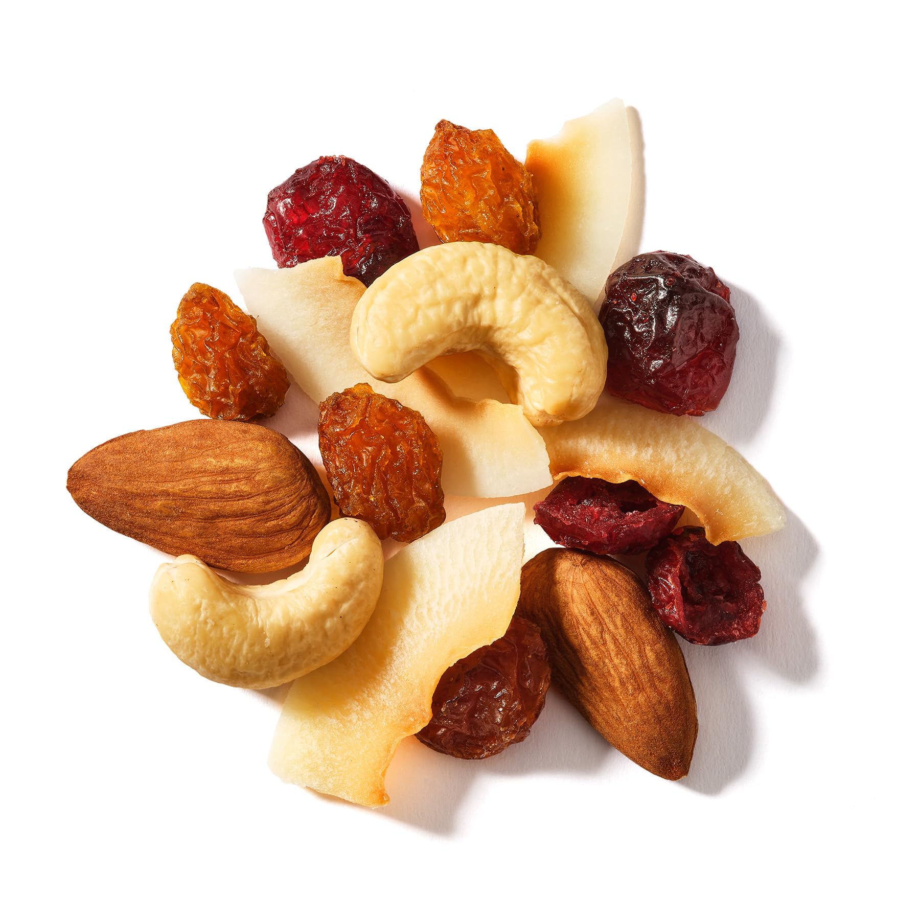 Elan Organic Rainforest Mix, 5.3 oz, Healthy Snacks, Dried Fruits (Raisins, Coconut, Dried Cranberries), Nuts (Roasted Cashews, Roasted Almonds)