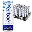 Yerbaé Energy Seltzer - Acai Blueberry, No Sugar/Calories/Carbs. Energized by Yerba Mate, Naturally Caffeinated, Plant-Based, Healthy Alternative