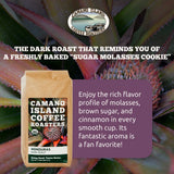 Camano Island Coffee Roasters Honduras Dark Roast, Ground 12oz, Fresh Small Batch Roasted, USDA Organic, Fairly Traded, Shade Grown Top 1% Arabica