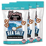 Knotty Pretzels - "The Official Pretzel of Beer" 7.5 oz Individual Seasoned Pretzels in Resealable Pretzel Snack Bags, The Perfect Pairing for Beer