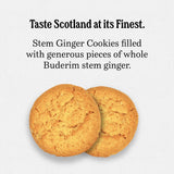 Walker's Shortbread Stem Ginger Biscuits, Scottish Cookies, 5.3 Oz (Pack of 6)