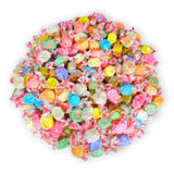 Premium Assorted Saltwater Taffy Chewy Candy 12 Fun Flavors Bulk 1 LB Bag Banana, Watermelon, Grape & More 60+ Pieces Individually Wrapped Nut