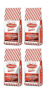Junior's Most Fabulous Ground Coffee, 12 oz (Brooklyn Blend, 4 bags)