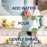 Bona® Multi-Surface Floor Cleaner Spray - 32 fl oz - Unscented - Includes Filled Bottle + Concentrate Refill for Multi-Surface Floor Cleaning