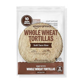 Amazon Grocery, Whole Wheat Tortilla, Soft Taco Size, 16 Oz, 10 Ct
