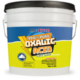 Oxalic Acid (8 lbs) 99.6% Pure - Metal & Wood Cleaning and Bleaching, Rust Removal (C2H2O4) - HDPE Container w/Resealable Child Resistant Cap