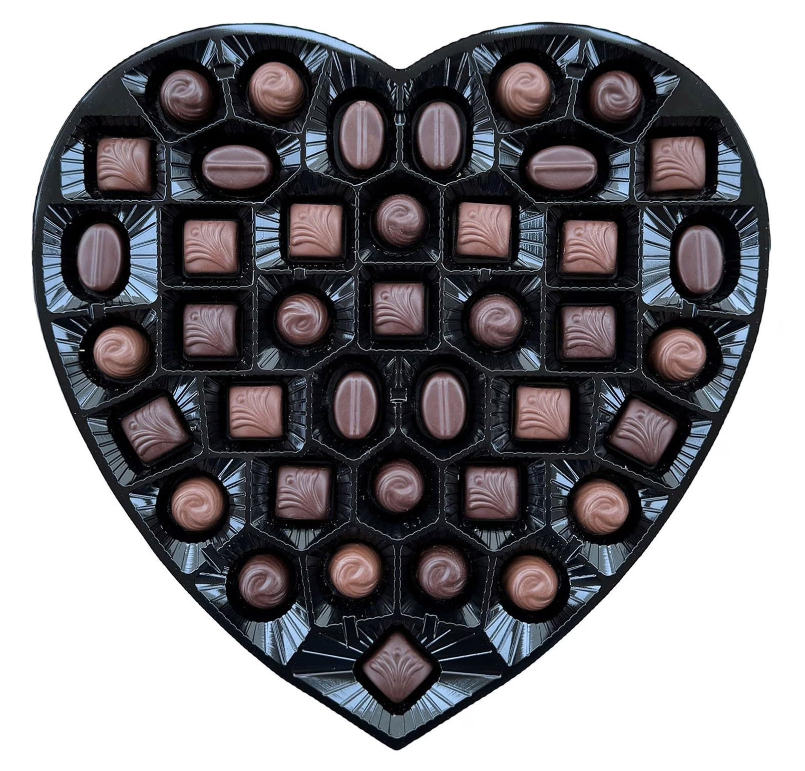 Elmer Chocolate Hershey Pot of Gold 14.4 Oz Heart - Assorted Milk and Dark Chocolates - Delicious Classics That Everyone Loves - Great for Sharing