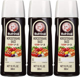 Bull-Dog Worcestershire Sauce 10.1 Fl. Oz. (3 Bottles)