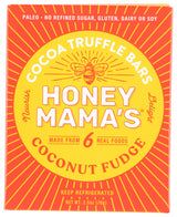 Honey Mamas Coconut Fudge Cocoa Truffle Bar, 2.5 OZ