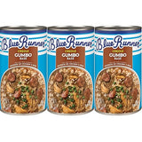 Blue Runner Gumbo Creole Base (Pack of 3) Traditional Louisiana Chicken and Sausage Gumbo Base - Quick and Delicious Meal Solution