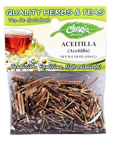3 PIECES CHAPIS ACEITILLA NATURAL HERBS HIERBAS Net Wt. 3/8 oz. (10.6 g)