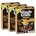 Veggiecraft Farms Penne Pasta - NEW BETTER TASTE - Low Carb Pasta, Protein Pasta, Lentil Pasta w/Peas & Sweet Potato, High Fiber, Plant Based Pasta