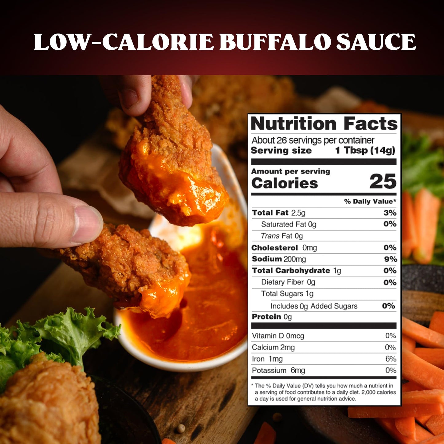 Wing Time Sauce Wing Buffalo Hot (Pack of 12)
