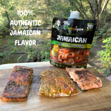 Reggae Spice Jamaican Curry Jerk BBQ Marinade | 60-Second Authentic Wet Rub Seasoning Sauce for Cooking Meats | Gluten Free, Vegan, and Keto Friendly