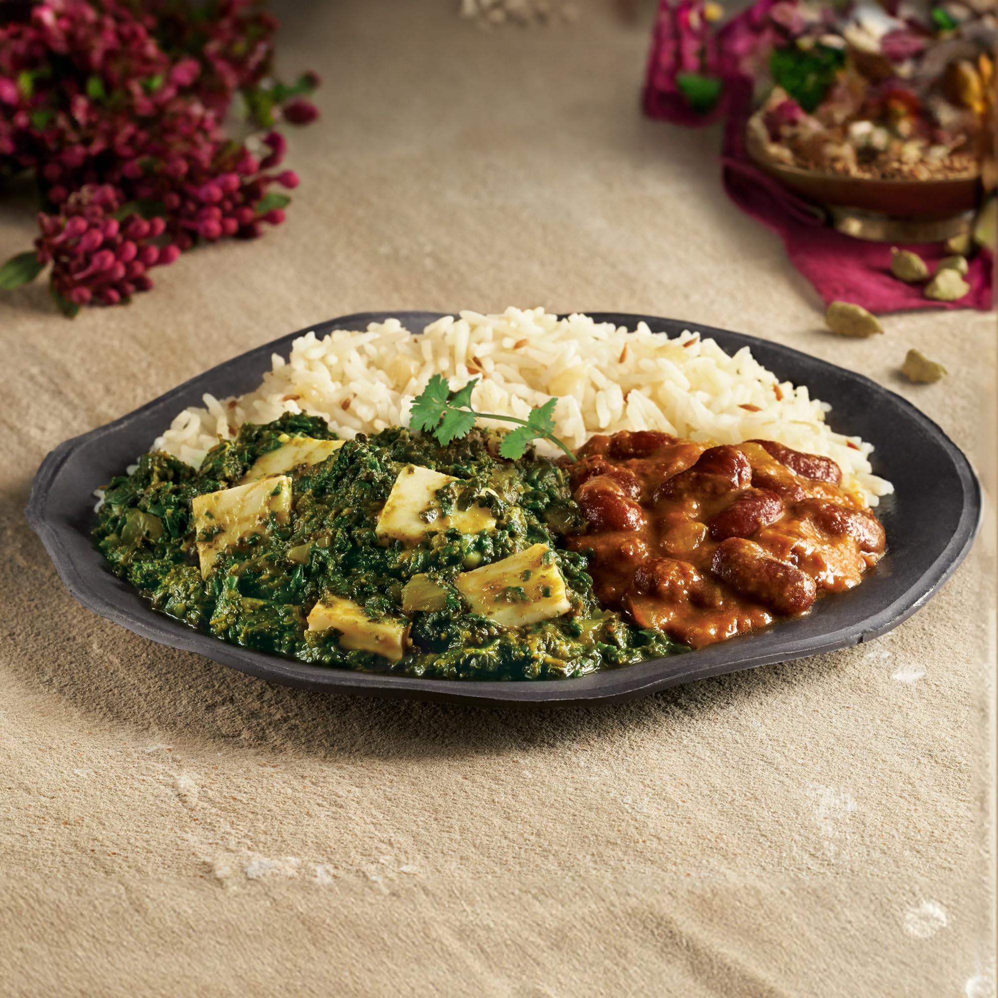Amy's Indian Palak Paneer Microwave Meals 10 Oz