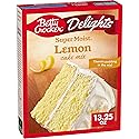 Betty Crocker Delights Super Moist Lemon Cake Mix, 13.25 oz
