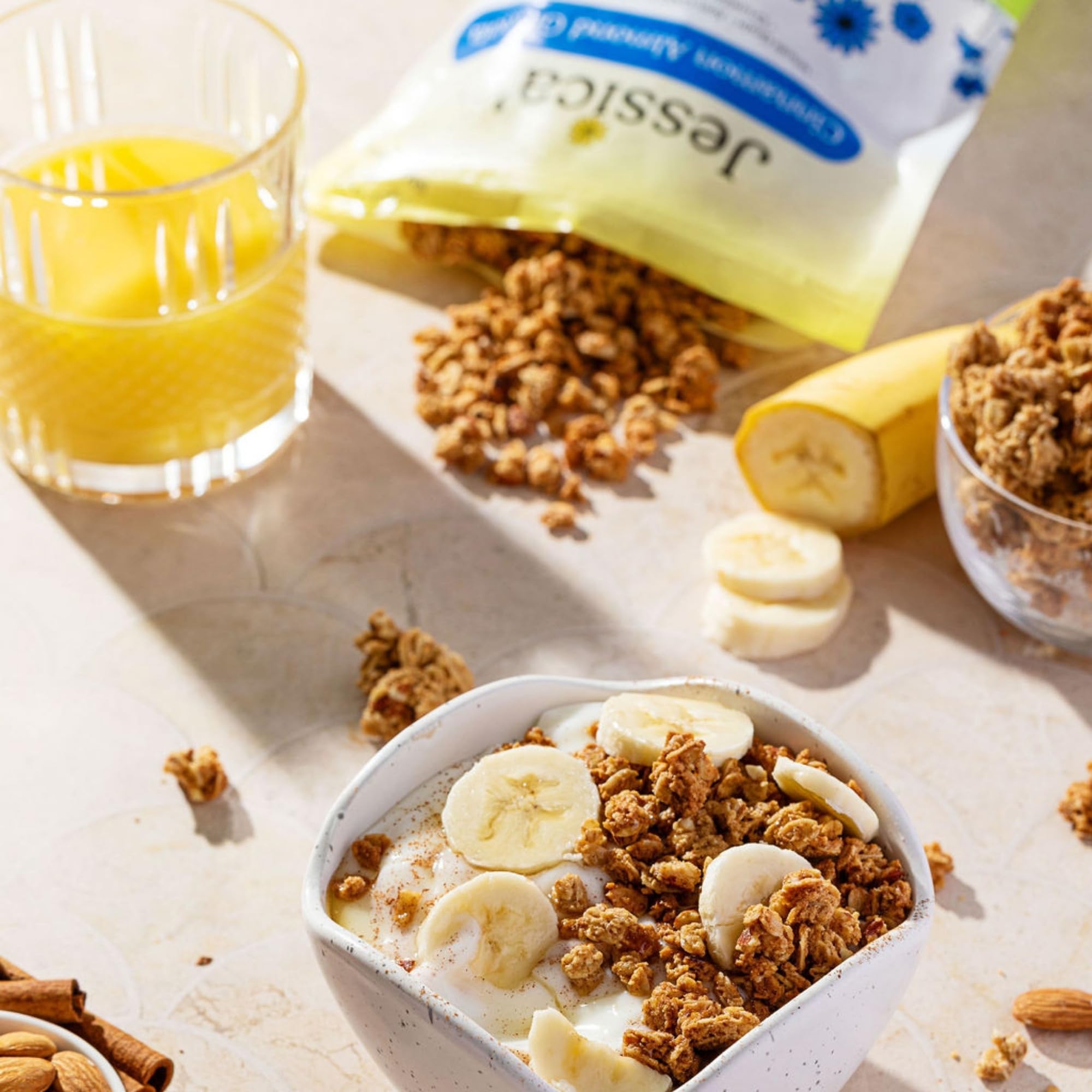 Jessica's Granola - Cinnamon Almond, Handmade, Non-GMO, Gluten-Free, Whole Grain, 11oz