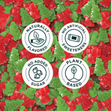 SmartSweets Merry Mix Christmas Candy, Gluten Free Gummies, Plant Based, Healthy Snacks for Adults & Kids, Stocking Stuffers, Fun Chewy Candy, Green