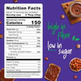 Pyure Keto Hazelnut Chocolate Spread | Sugar-Free, Low Carb, Vegan Nutella Alternative | 2g Net Carbs, Gluten-Free, Peanut-Free, Plant-Based, Non-GMO