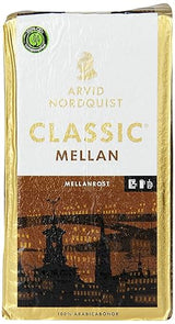 Arvid Norquist Classic Coffee, Mellanrost (Medium Roast), 17.6 Ounce