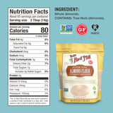 Bob's Red Mill Blanched Almond Flour, Finely Sifted - 2 Pound (Pack of 1) - Non-GMO, Gluten Free, Paleo, Vegan, Keto Friendly