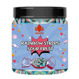 SMIBZE Natural Rainbow Strips Sour Fruit 250 GM (Pack of 1) SMIBZE