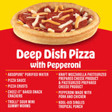 Lunchables Uploaded Deep Dish Pizza with Pepperoni Snack Kit, 15.12 oz Box