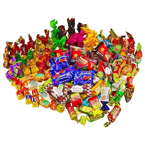 Supreme Sweets Candy Mix Gift Bag - Russian, Polish & Ukrainian Candy Mix - Ulitimate Assortment of Chocolate Party Candy Mix of Eastern European