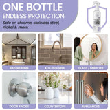 Fixture Shield Home Ceramic Coating Spray - SiO? Hydrophobic Protection for Kitchen & Bathrooms + Stainless Steel | Repels Fingerprints, Stains & Hard