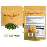 Loquat Leaves 2 oz, Hojas de Níspero Secas, Loquat Leaves Tea, Resealable Bag, Loquat Tea, Dried Leaves