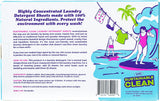 Planet Brands Laundry Detergent Sheets - Made in Sweden, Up to 100 loads 50 Sheets, Sustainable Clean Liquidless Technology, Dissolves Instantly, No