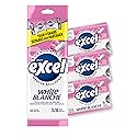 Excel White Bubblemint, Teeth Whitening, Sugar Free Chewing Gum, Multipack, 3 Packs, 18 Pellets Per Pack, Multi